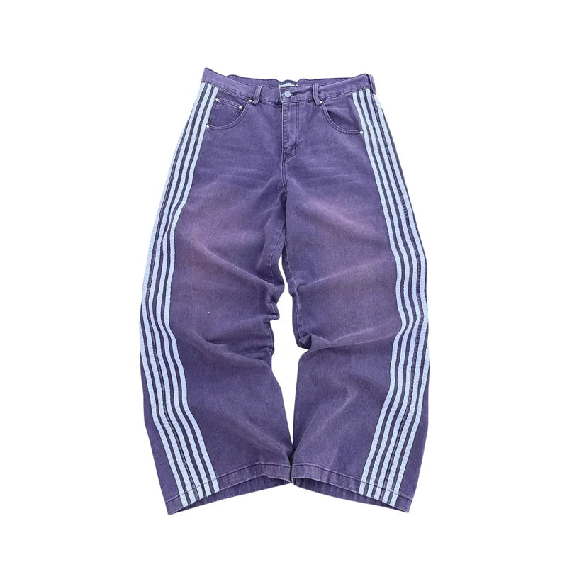 5 Stripped Jeans