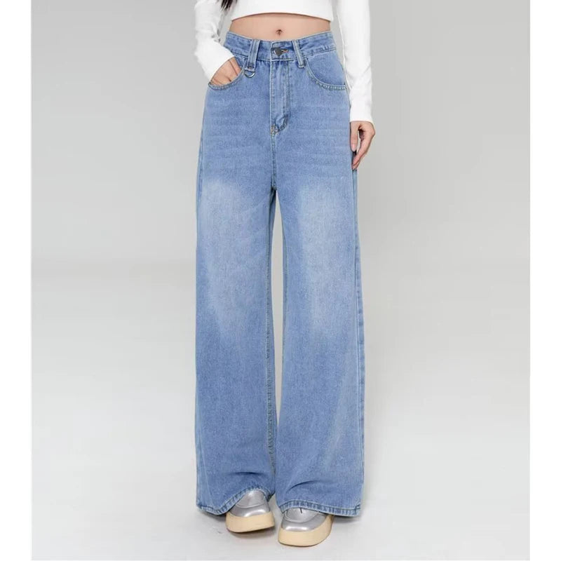 Vintage Denim Jeans (Light-Blue)