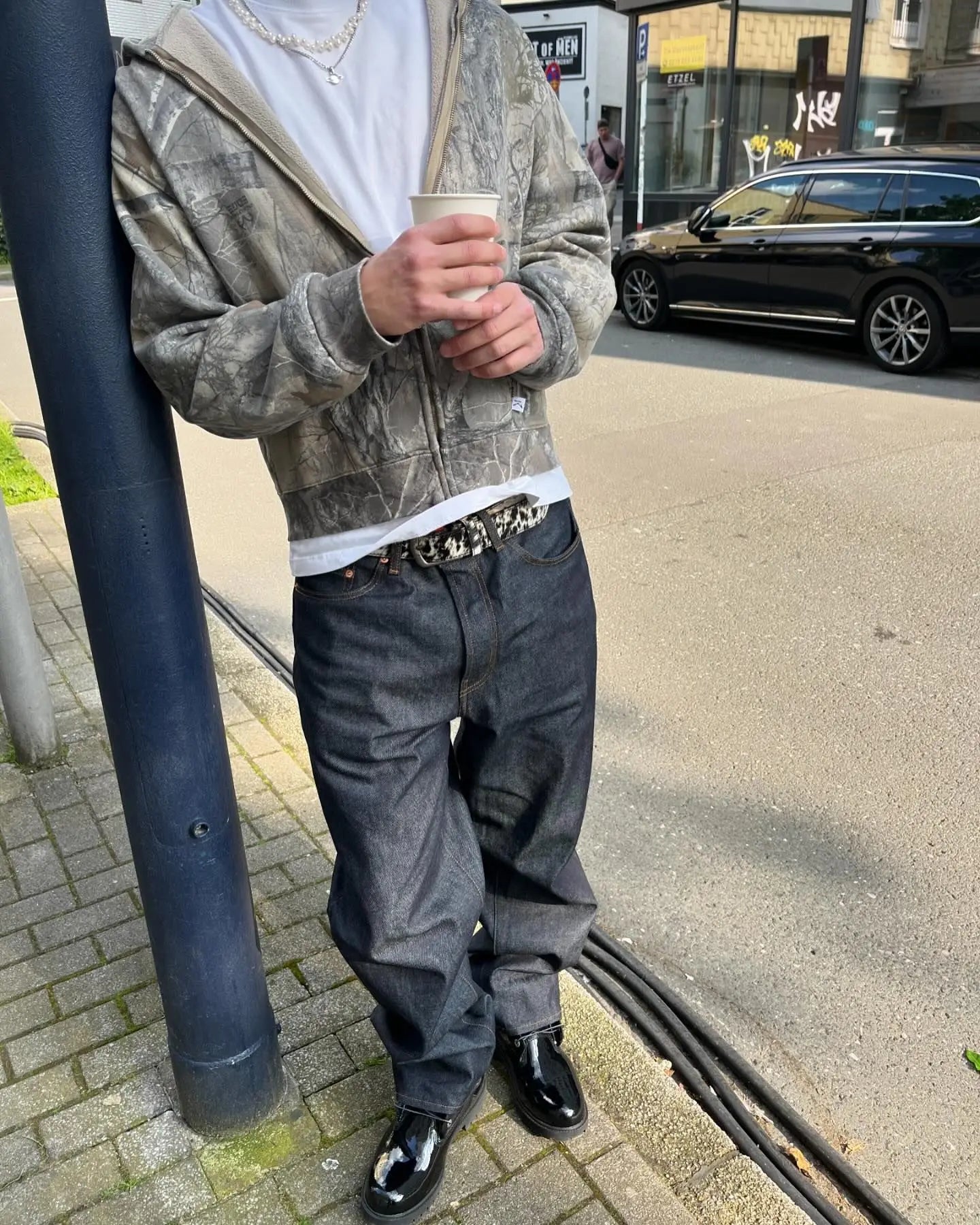 Camo Zip Hoodie