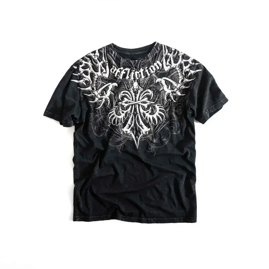 Vintage Y2K Affliction Graphic Tee