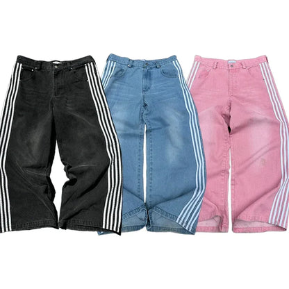5 Stripped Jeans