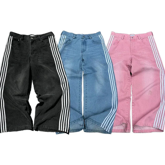5 Stripped Jeans