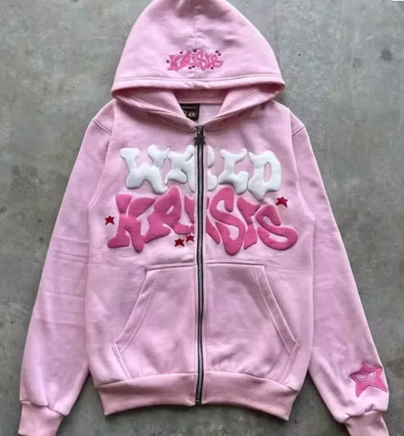Made Havoc Hoddie (Light pink)