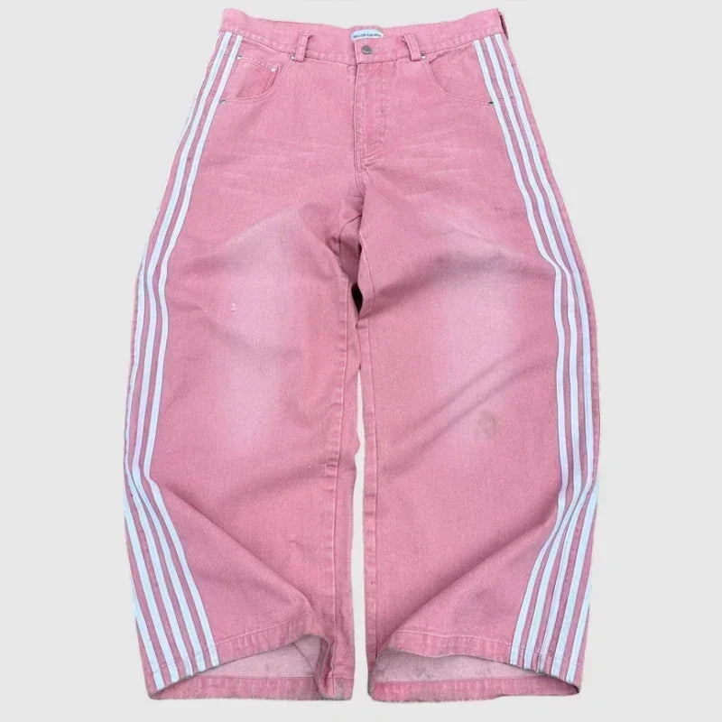 5 Stripped Jeans