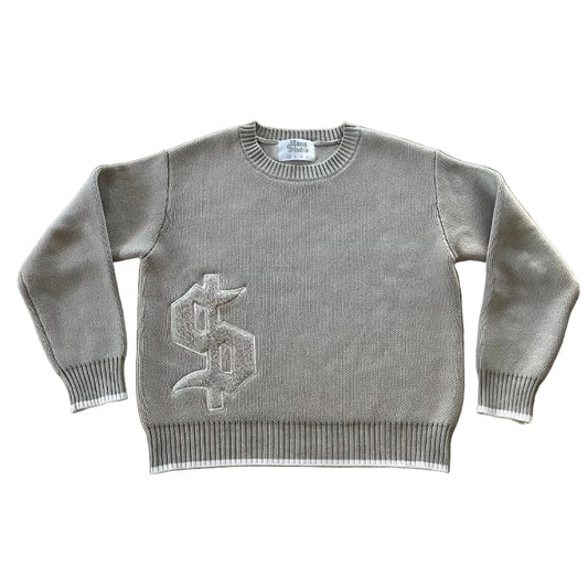 Retro Grey Sweater