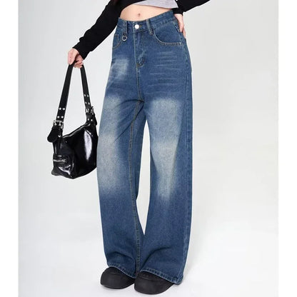 Vintage Denim Jeans (Blue)
