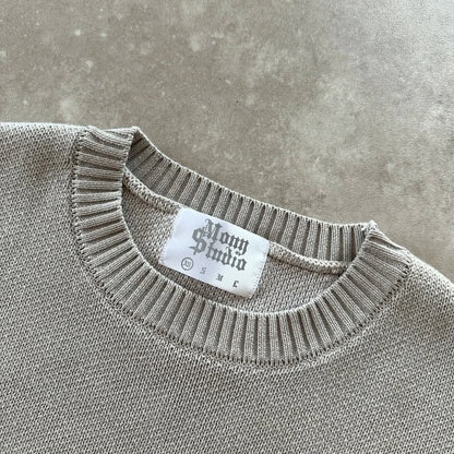 Retro Grey Sweater