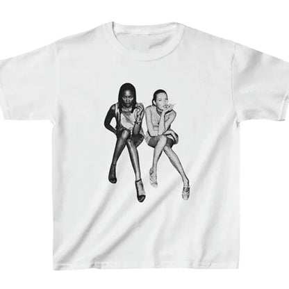 Y2K Harajuku Punk Graphic Tee