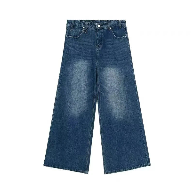 Vintage Denim Jeans (Blue)