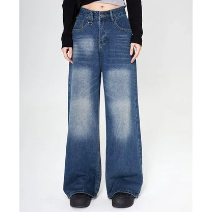 Vintage Denim Jeans (Blue)