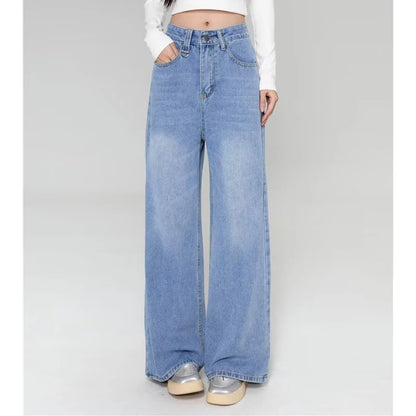 Vintage Denim Jeans (Light-Blue)