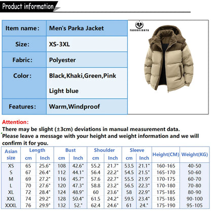 Men's Hooded Windbreak Jacket