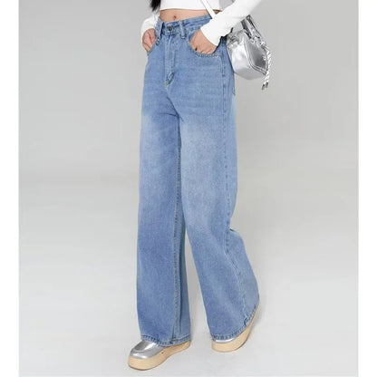 Vintage Denim Jeans (Light-Blue)