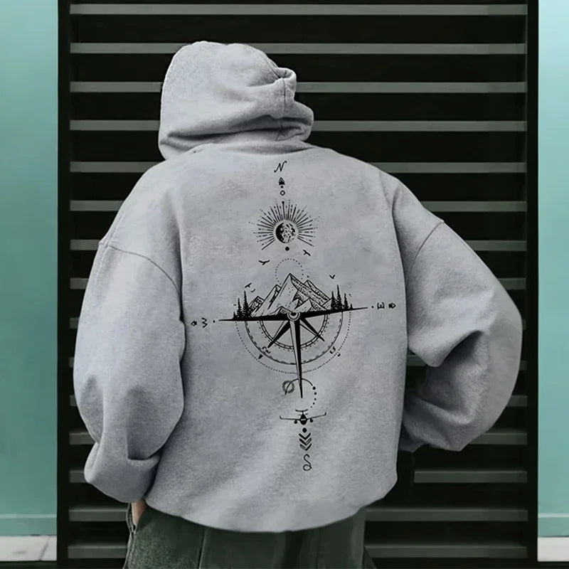 Vintage Compass Hoodie