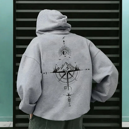 Vintage Compass Hoodie