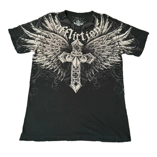 Y2K Punk Hip-Hop Oversized Graphic Tee