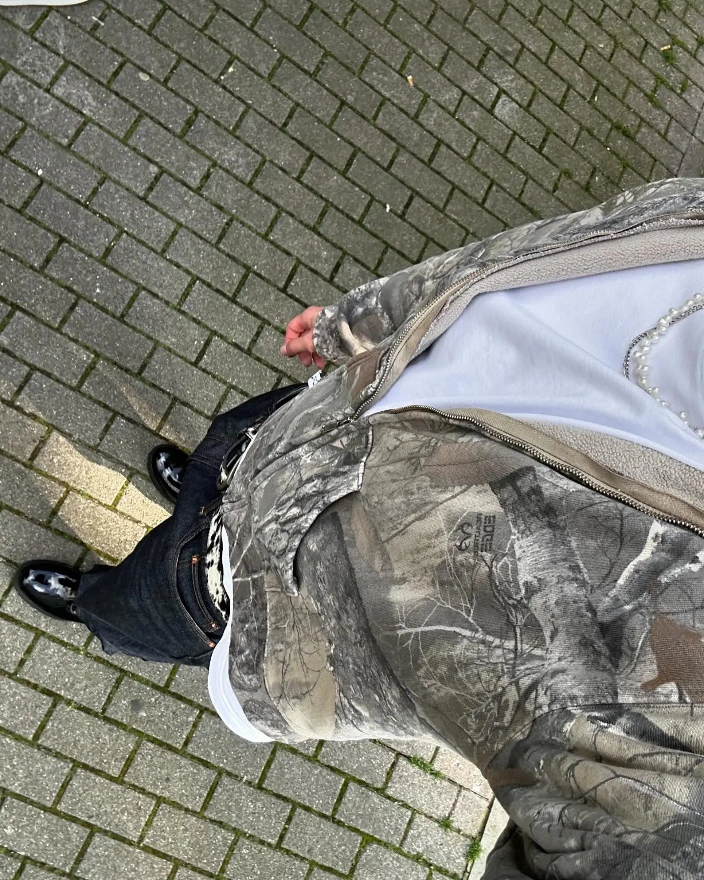Camo Zip Hoodie
