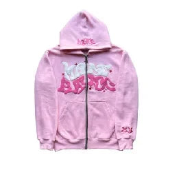 Made Havoc Hoddie (Light pink)