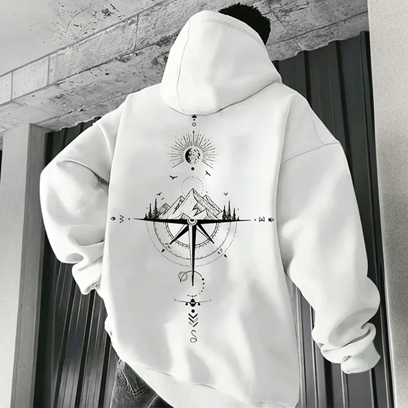 Vintage Compass Hoodie