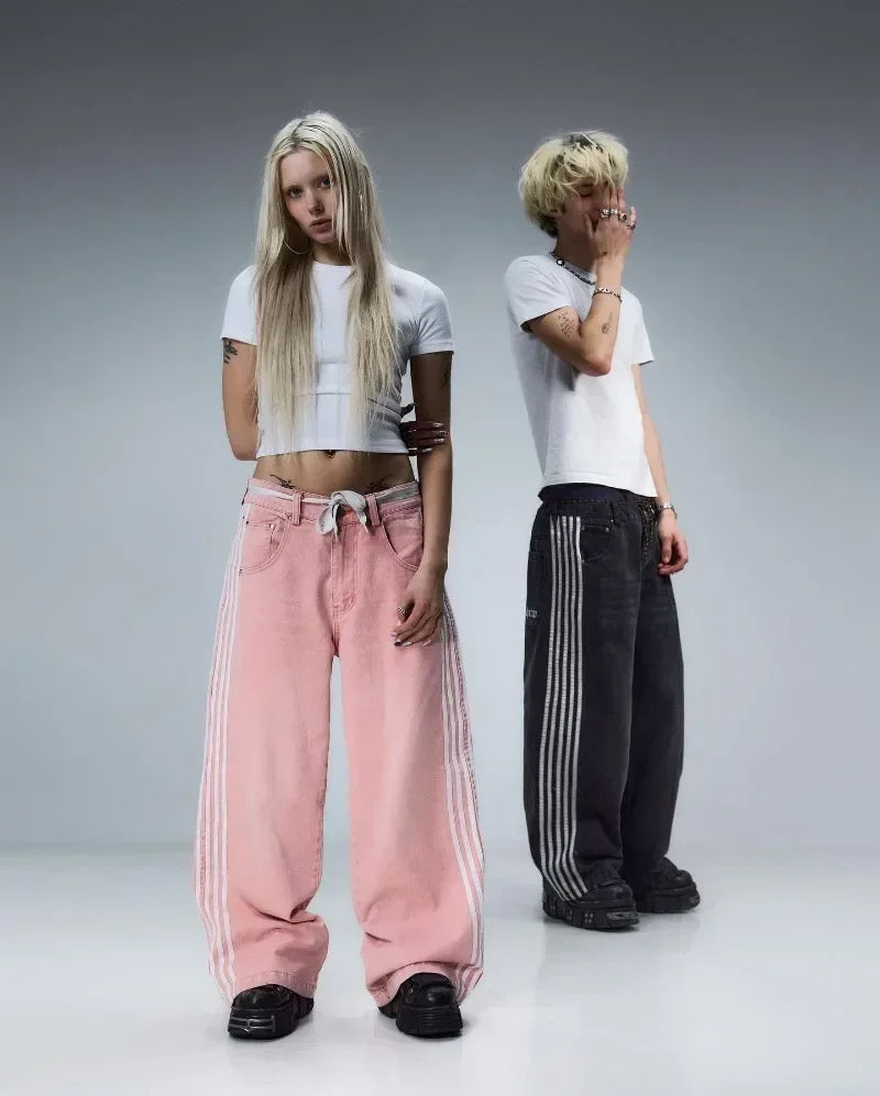 5 Stripped Jeans